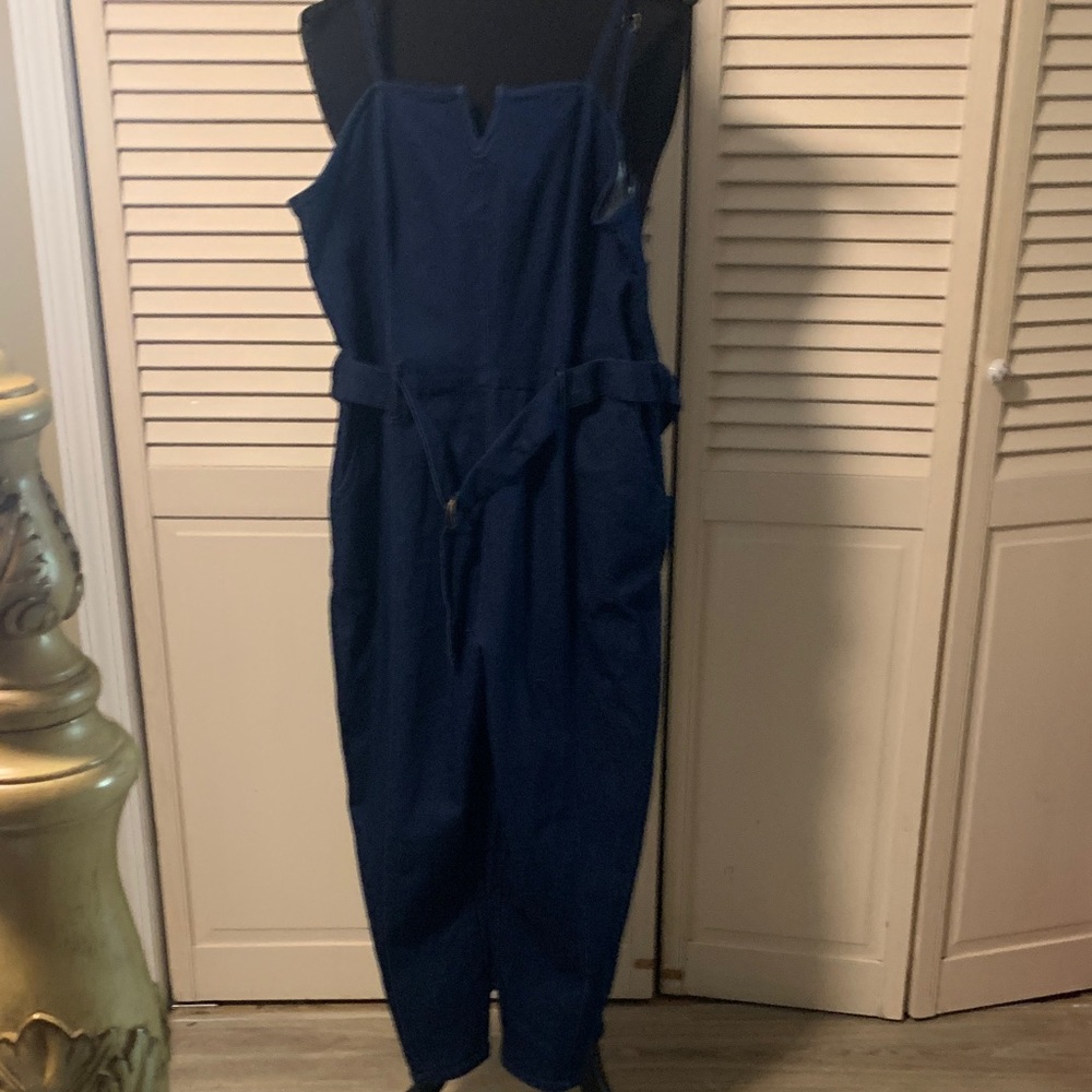 Women's Blue Jumpsuit.    D2